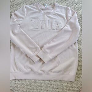 ZYIA pink Emergence Sweatshirt medium